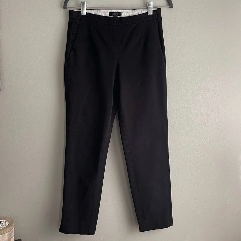 J. Crew side zip crop dress pants - Picture 1 of 9